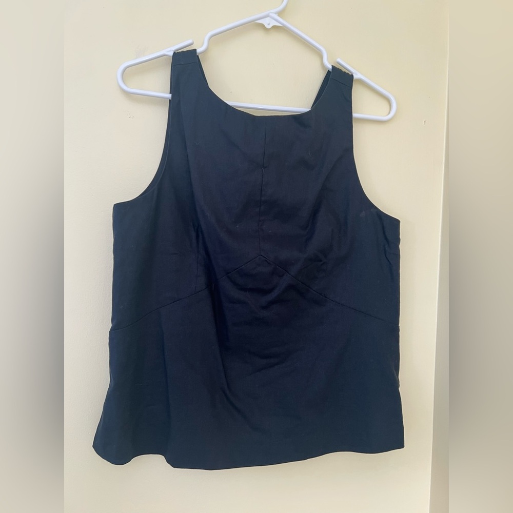 Banana Republic Black Sleeveless Top